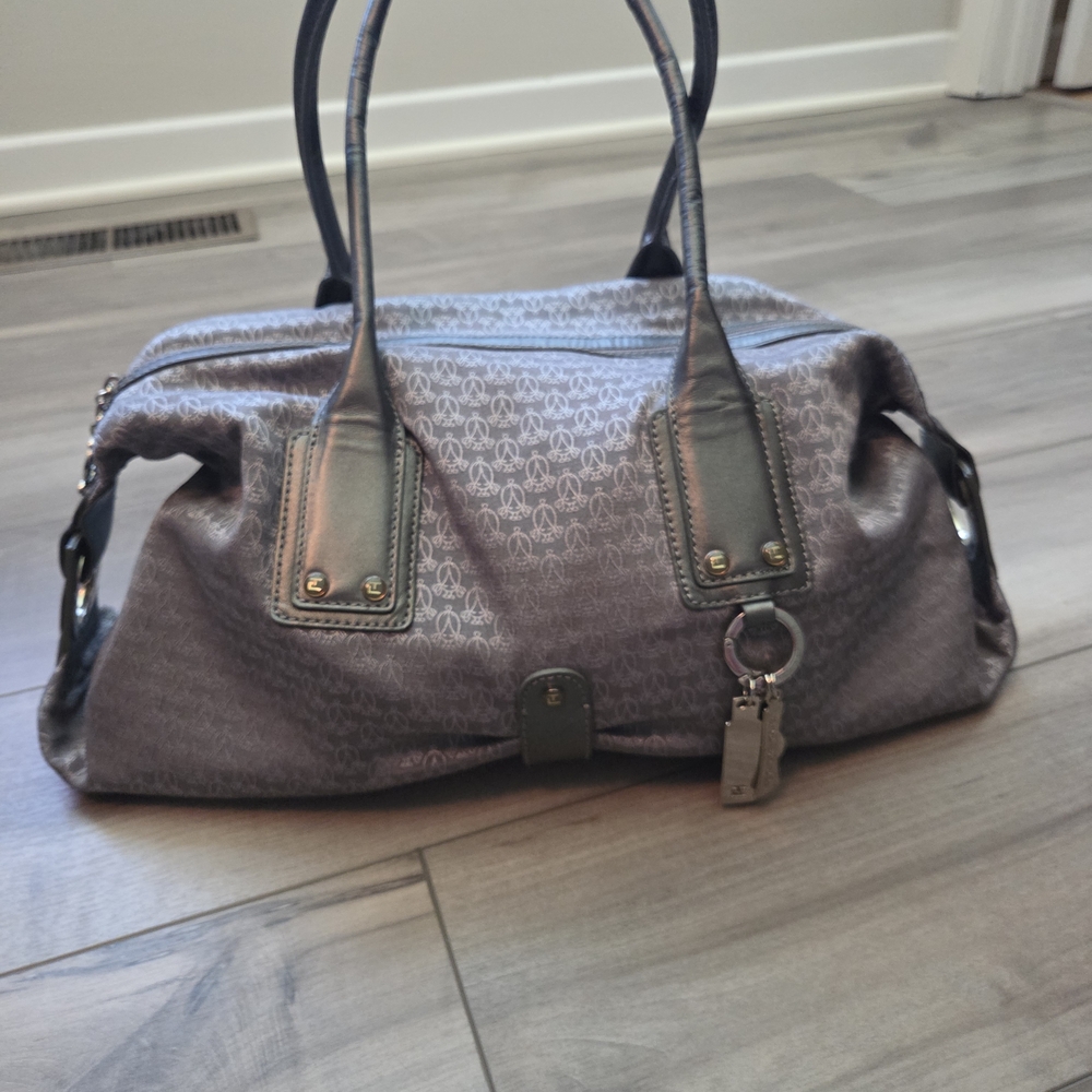 Ted Lapidus Gray Shoulder Bag